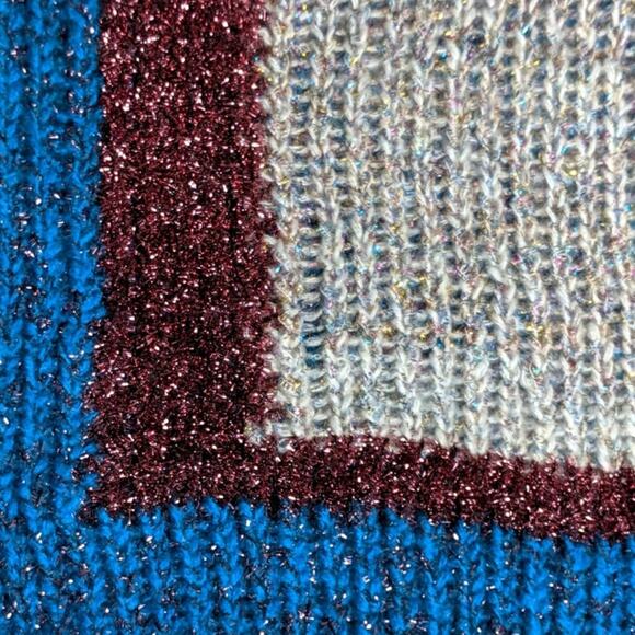 Prima Geometric Sparkle Sweater - Size XL - NWT - Picture 3 of 6